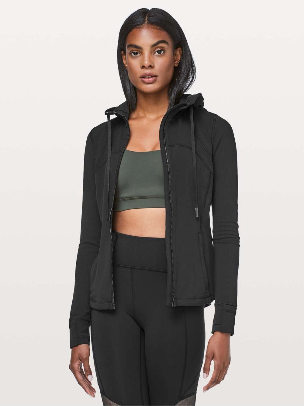 Lululemon Hooded Define Jacket in Black